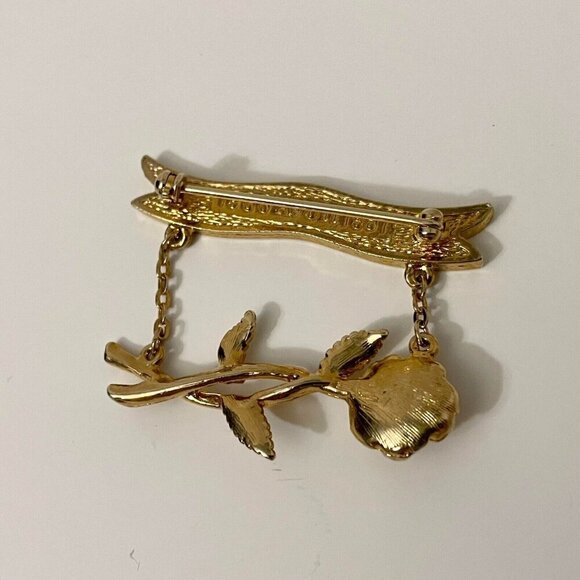 Vintage 1986 1987 Avon Presidents Club Bar Brooch Pin - Picture 4 of 13